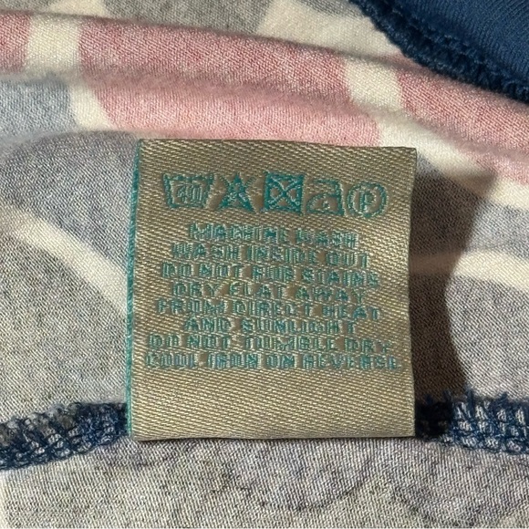 Boden Women's Funky Flowers Retro Floral 3/4 Sleeve Jersey Dress Tunic size 6 - Picture 8 of 8